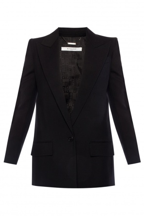 Wool blazer with peak lapels, zdjęcie 1 Wool blazer with peak lapels od Givenchy